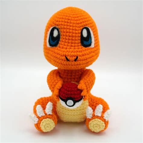 Free Charmander Amigurumi Pattern 1Up Crochet Crochet Pokemon