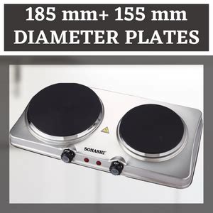 Buy Sonashi Double Electric Hot Plate SHP 611S Dombelo UG