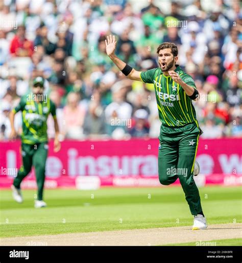 Shaheen Shah Afridi Bowling For Pakistan Reacts In The Second Vitality