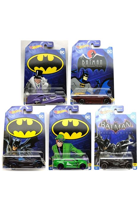 HOT WHEELS Yeni New Batman Dc Arabaları 5 li Set 1 64 Ölçek Hotwheels Marka Hdg89 Fiyatı
