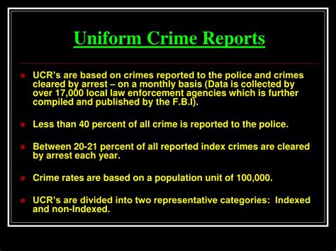 Ppt Chapter Two The Nature And Extent Of Crime Powerpoint