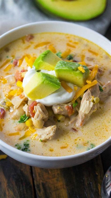 White Chicken Chili Crockpot Recipe Passion For Savings