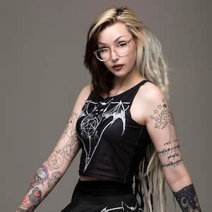 Satanic Pussy Crop Satanic Cat Evil Cat Evil Cat Tank Evil Cat Shirt Bat Cat Demon Cat