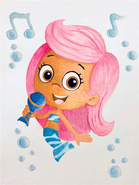 Bubble Guppies - Molly Painting by TheKissingHand on DeviantArt