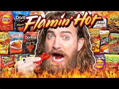 We Tried Every Flamin Hot Snack Youtube Hot Snacks Snacks Hot