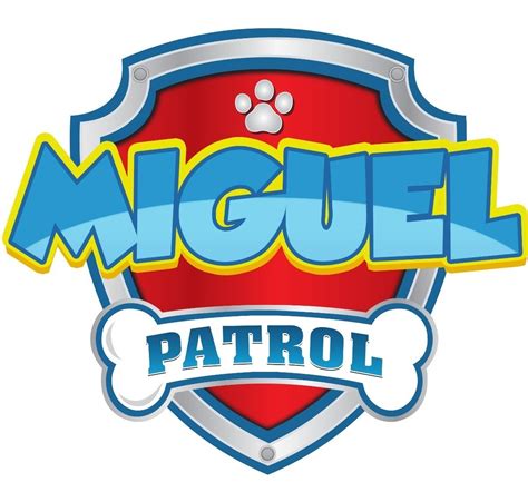 Logo Editable Paw Patrol Psd - $ 30.00 en Mercado Libre