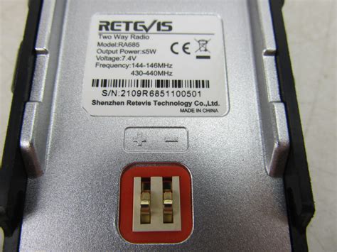 Retevis RA 685 - Two Way Radio - VYSÍLAČKA RUČKA | Aukro