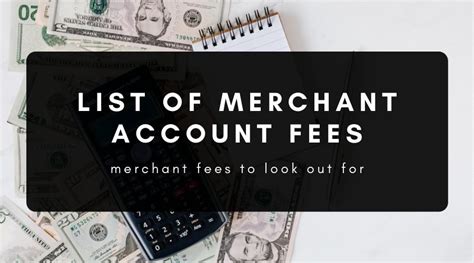 Merchant Account Fees Every Business Must Keep In Mind