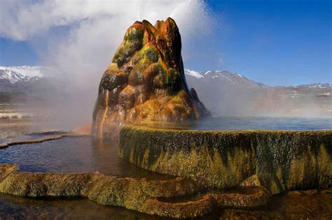 The Fly Geyser - a man made surreal wonder
