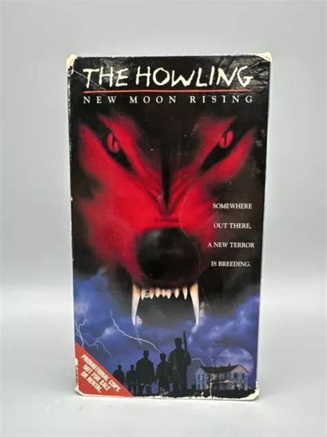 Howling New Moon Rising Vhs 1995 Vintage Horror £774 Picclick Uk