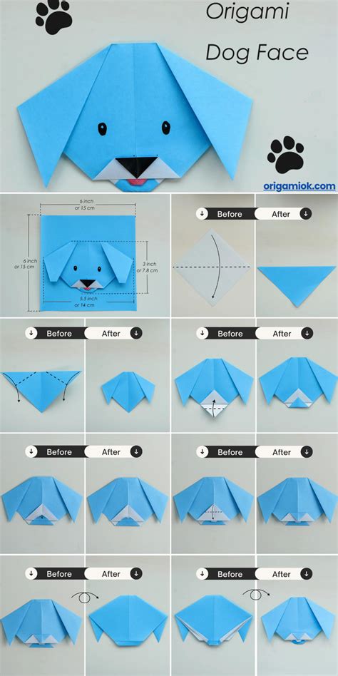 5 Easy Steps To Create A Paws-Itively Adorable Origami Dog Face