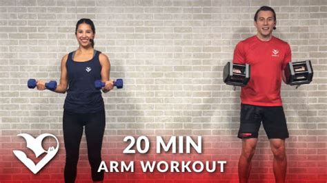 20 Minute Arms Workout at Home with Dumbbells - HASfit - Free Full ...