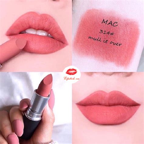 Review Son MAC Mull It Over Powder Kiss Màu Hồng Nude