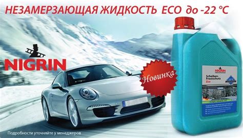 Новинка — зимняя стеклоомывающая жидкость NIGRIN ECO — NIGRIN на DRIVE2