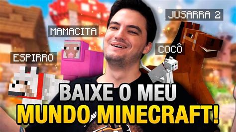 Como Entrar No Mundo Do Felipe Neto No Minecraft