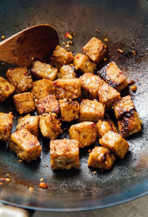 Tempeh Stir Fry Sweet Spicy Recipe The Simple Veganista