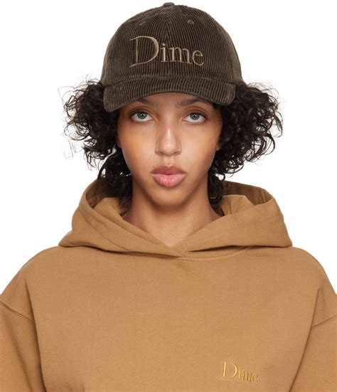 Dime Brown Logo Cap Dime