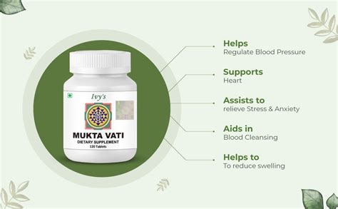 Amazon.com: Mukta Vati 120 Herbal Tablets a Bottle I Natural Blood ...