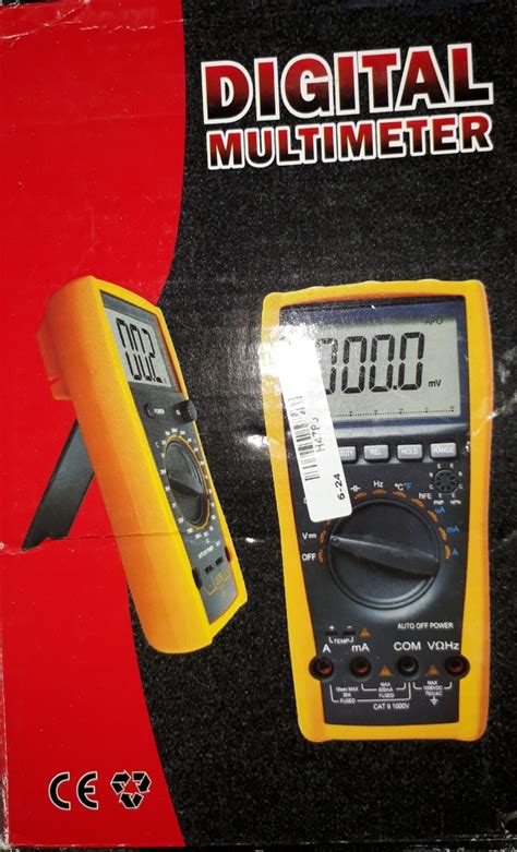 VICI VC99 3 5 6 LCD Manual Auto Digital Multimeter Tester Volt Ammeter