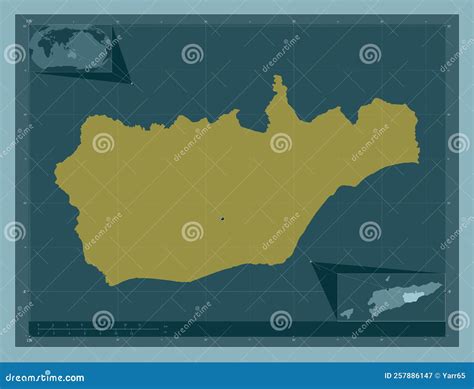 viqueque east timor solid capital stock illustration illustration