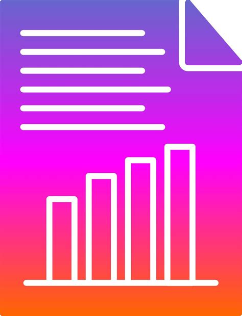Report Glyph Gradient Icon 38887811 Vector Art at Vecteezy
