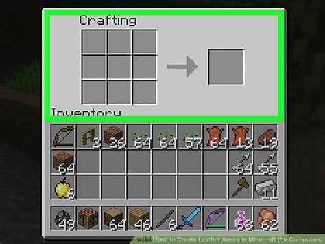 How To Create Leather Armor In Minecraft For Computers