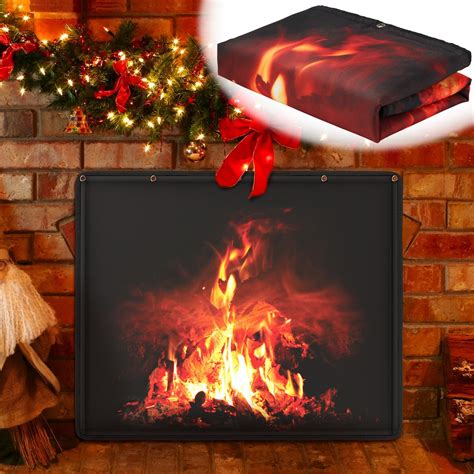 decorative fireplace cover