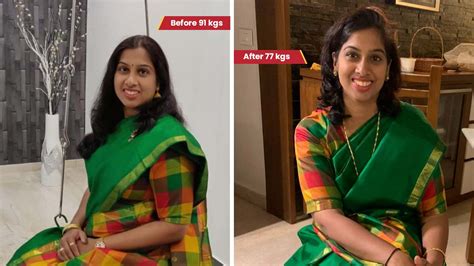 Weight Loss Story मीना ने इस तरह घटाया 15 क‍िलो वजन जानें 7 महीने में कैसे हुआ ट्रॉन्