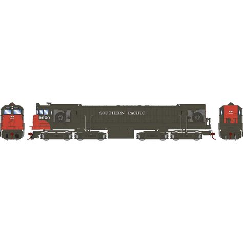 Ho U50 Locomotive Sp 9950 Model Train Athearn