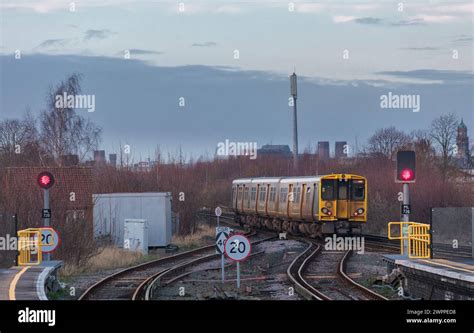 Merseyrail Electrics Class 507 Third Rail Electric Train 507007