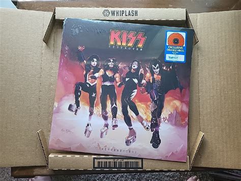 KISS Destroyer Resurrected US LP Walmart Orange Vinyl New Sealed ...