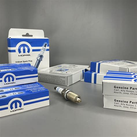 Oe Mopar Iridium Spark Plug Pcs For Chryler Dodge Ram Jeep L V Ebay