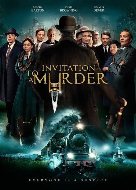 Trailer and Poster for Murder Mystery Whodunnit INVITATION TO A MURDER ...