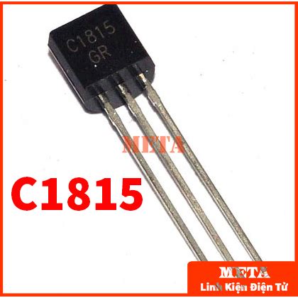 Gói 10 Con Transistor Chân Cắm TO 92 A1015 C1815 2N3904 2N3906