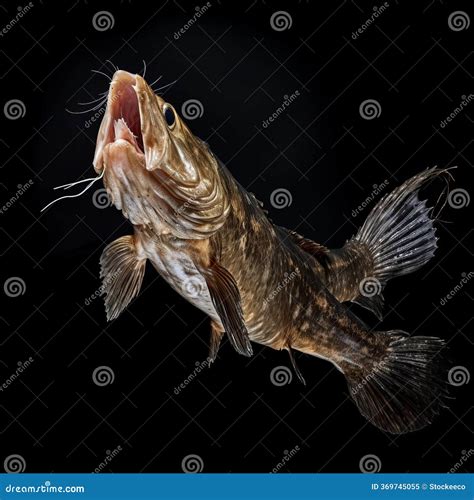 vibrant catfish grazing   serene wetland landscape royalty