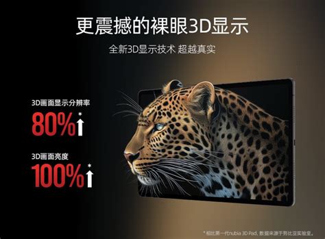 The world s first G AI naked eye D tablet nubia Pad D Ⅱ unveiled at MWC Tinydeals