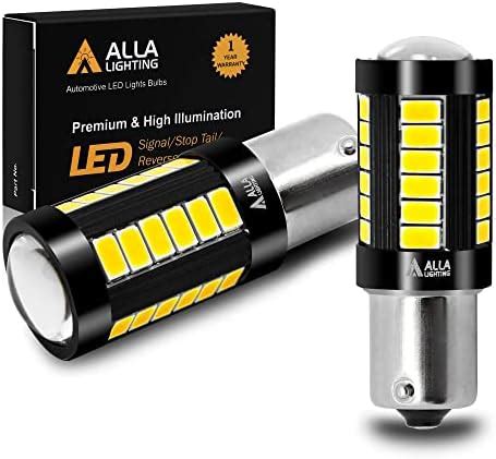 Alla Lighting Lm Ba S Led Bulbs White Reverse Signal Brake