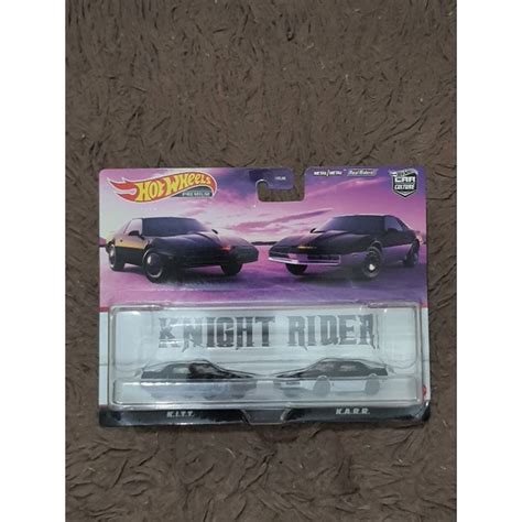 Hot Wheels Premium Pack Knight Rider Kitt Karr Shopee Brasil