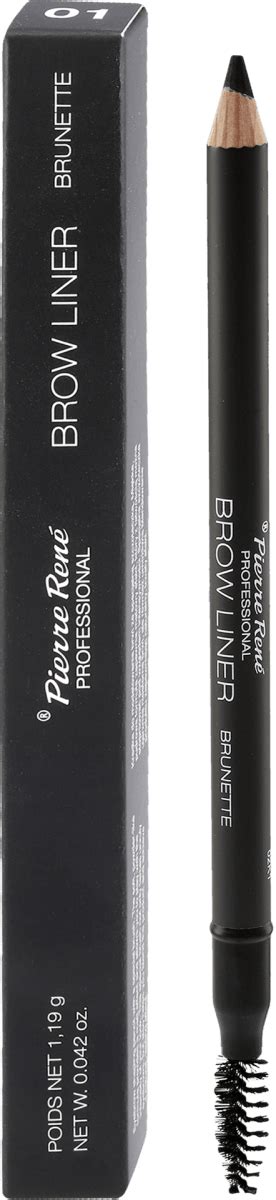 Pierre Rene Kredka do Brwi ze SZCZOTECZKĄ Brow Liner NO 01 BRUNETTE 1 19 g kupuj w zawsze