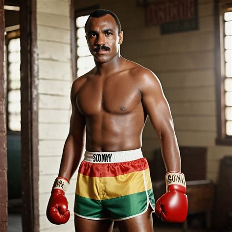 sonny liston tribute boxing portrait stable diffusion
