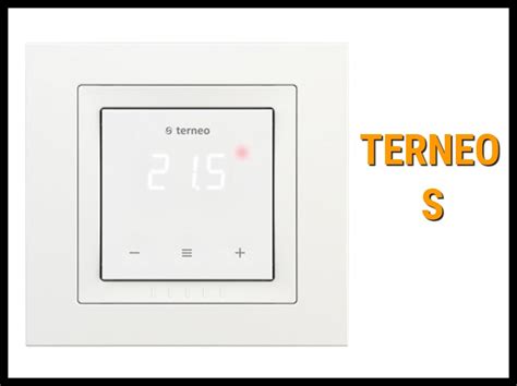 Программируемый терморегулятор Terneo S - купить по лучшей цене в ...