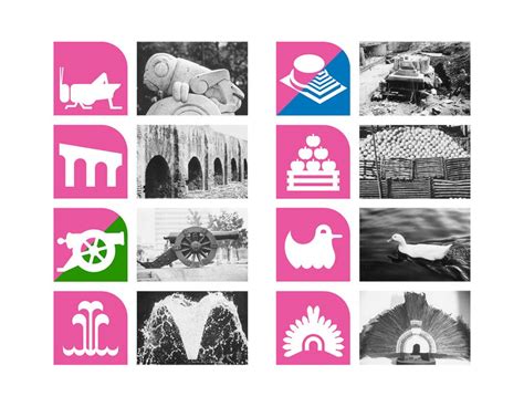 Mexico City Metro System Graphics Lance Wyman