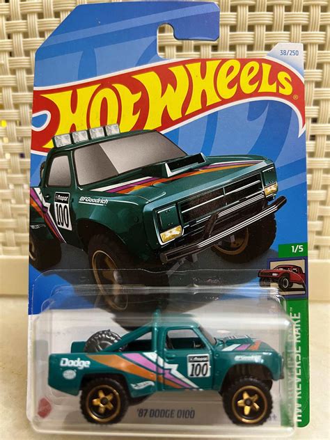 Hot Wheels Reverse Rake Dodge D Lazada