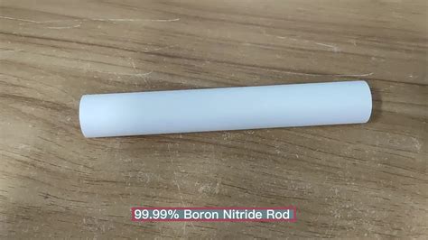 Hot Press Bn Boron Nitride Ceramic Rod Shaft 99 Bn 99 99 Bn Cabn Zrbn