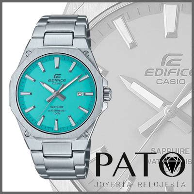 Reloj Casio Efr S D Bvuef Edifice Classic Collection Esfera Azul Claro