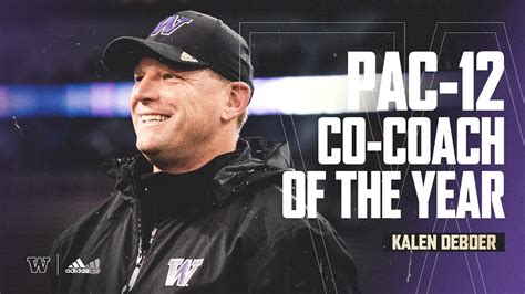 Washington Football Head Coach Kalen Deboer Pac Co Coach Of