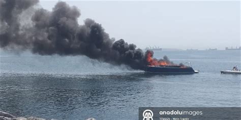 Pendik te Teknede Çıkan Yangın Söndürüldü Memurlar Net