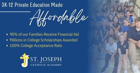 Investing In Your Childs Future St Joseph Catholic Academy Is More