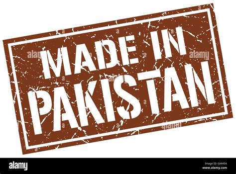 Made In Pakistan Stamp Stock Vector Image Art Alamy