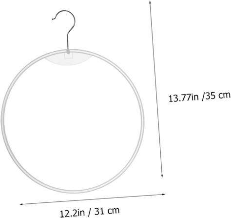 YARNOW piezas de colgador de bikini redondo blanco trajes de baño para mujer perchero de ropa